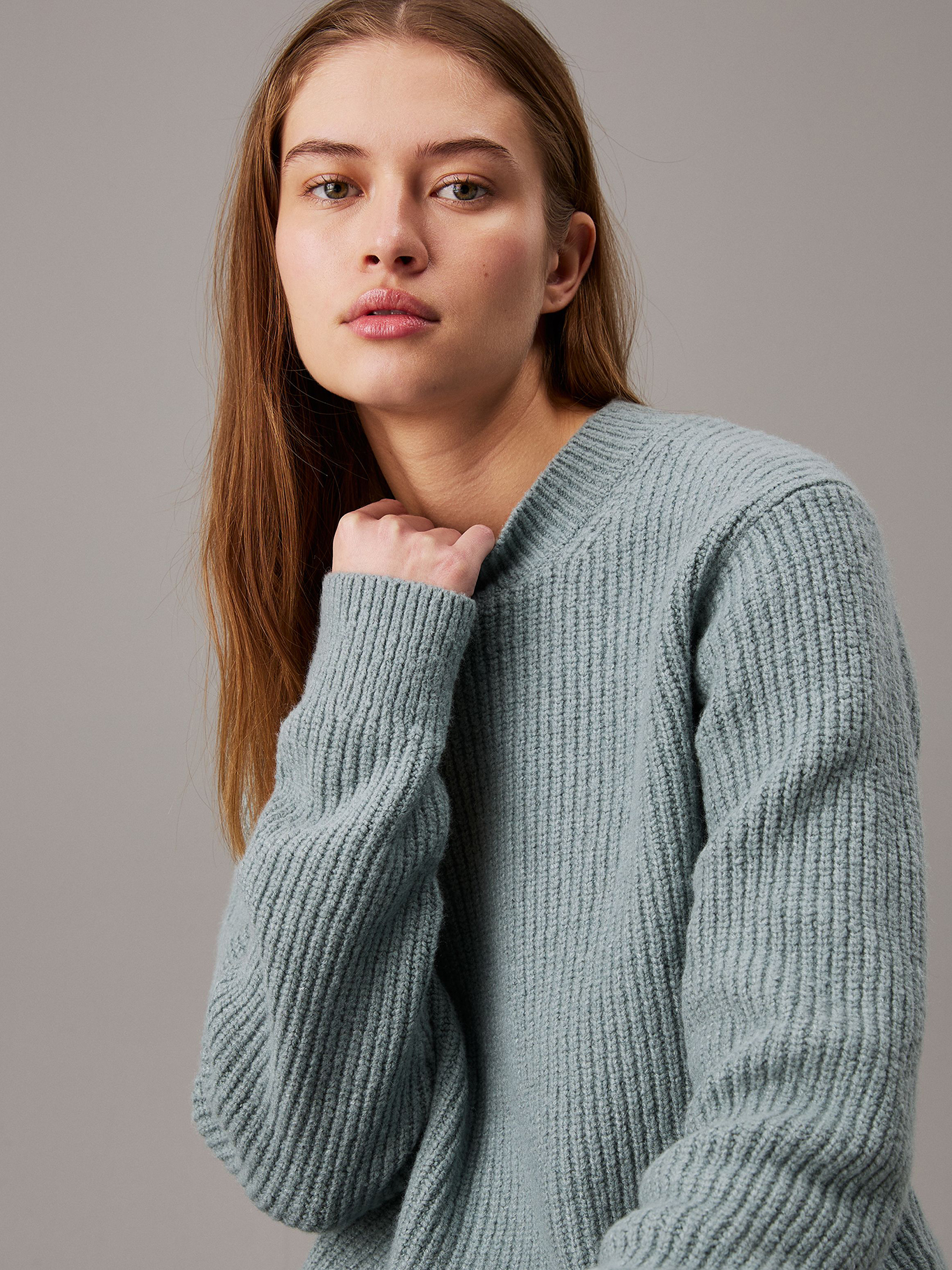 SWEATER BOUCLE RIB - 4