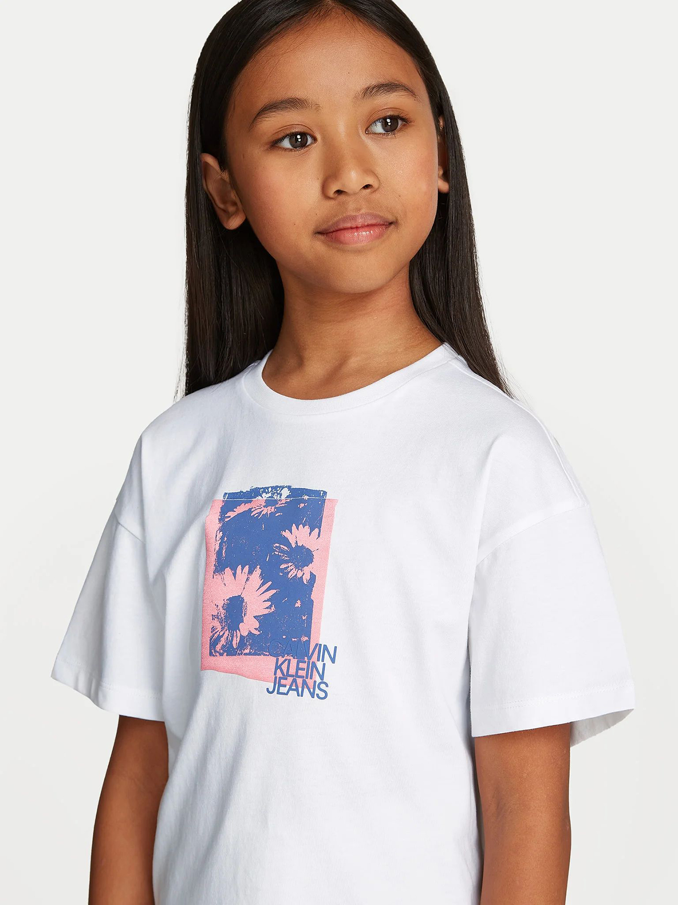 POLERA NIÑA FLOWER GRAPHIC - 3
