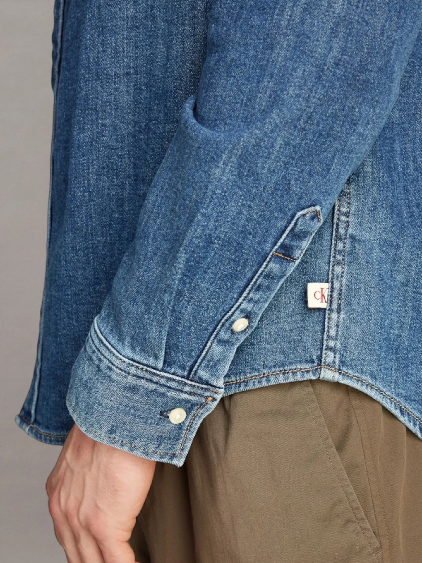 CAMISA SLIM DENIM - 3