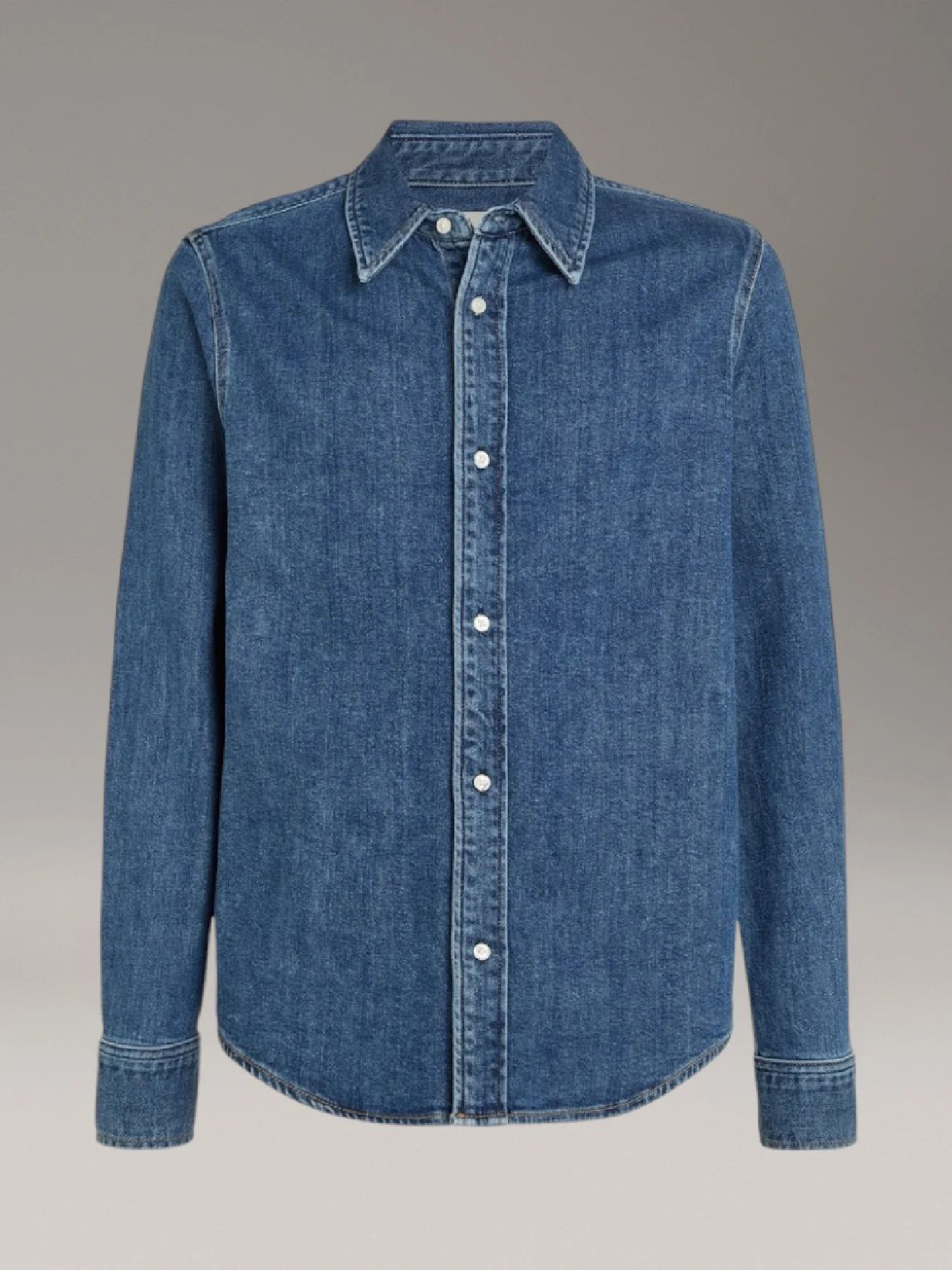 CAMISA SLIM DENIM - 4