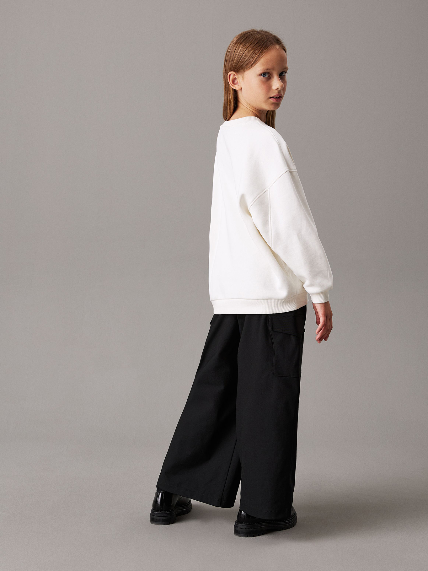 PANTALON NIÑA DRY KNIT CARGO - 3