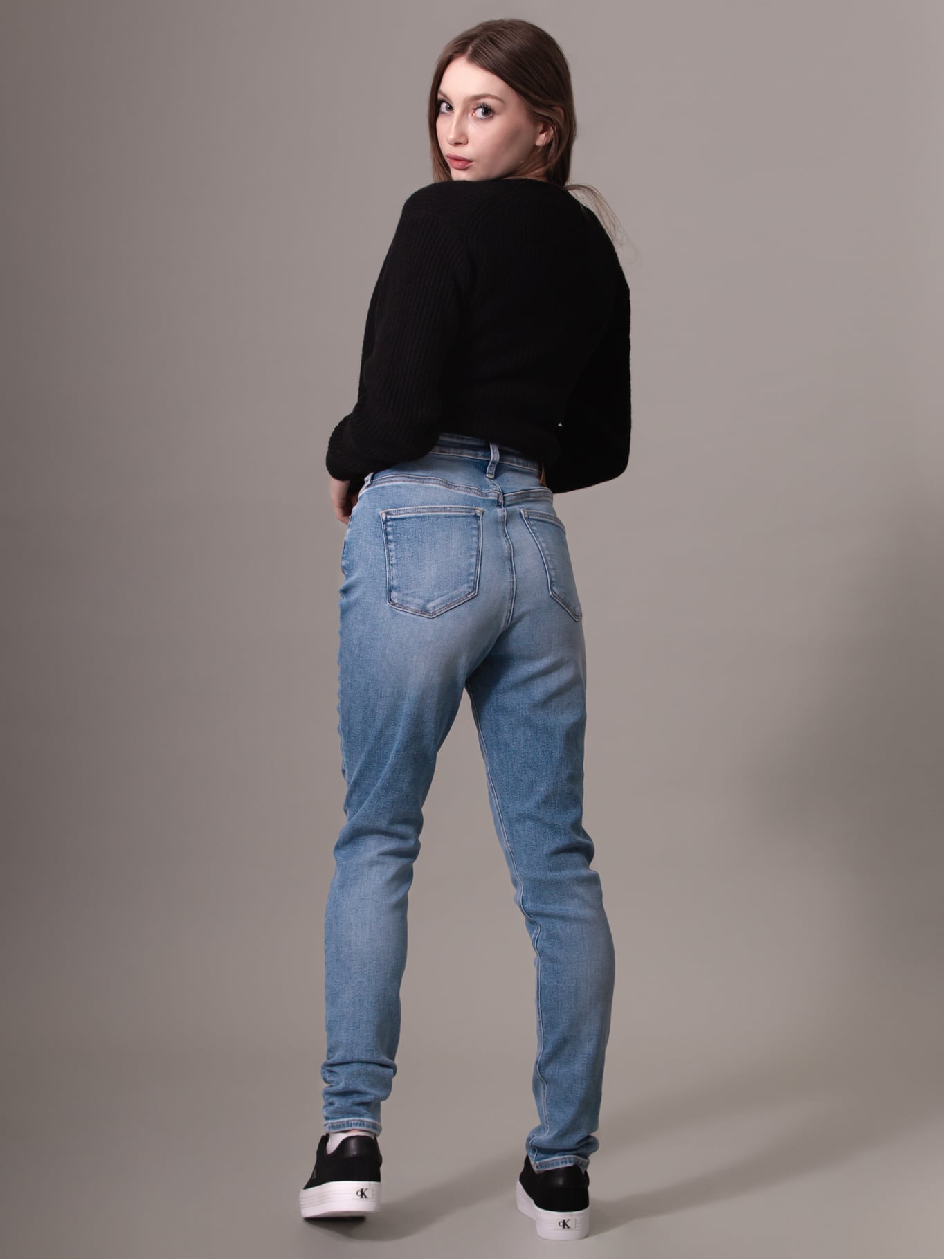 SWEATER BOUCLE V NECK RELAXED - 3
