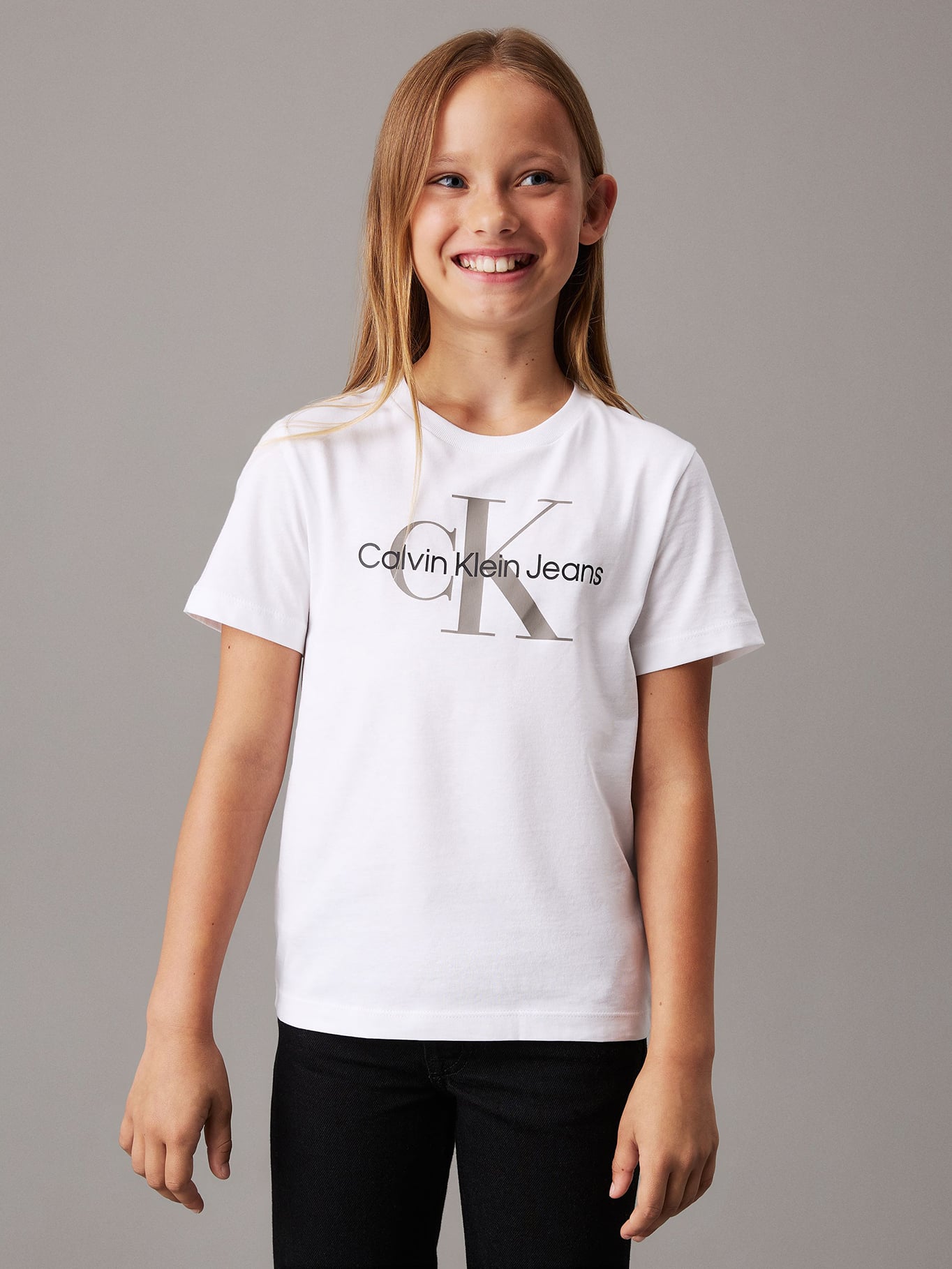 POLERA NIÑO CK MONOGRAM - 2