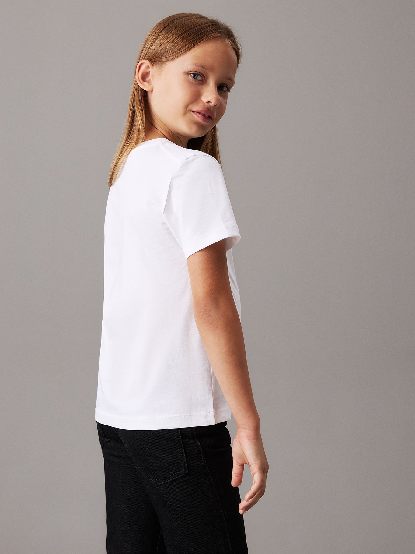 POLERA NIÑO CK MONOGRAM - 5
