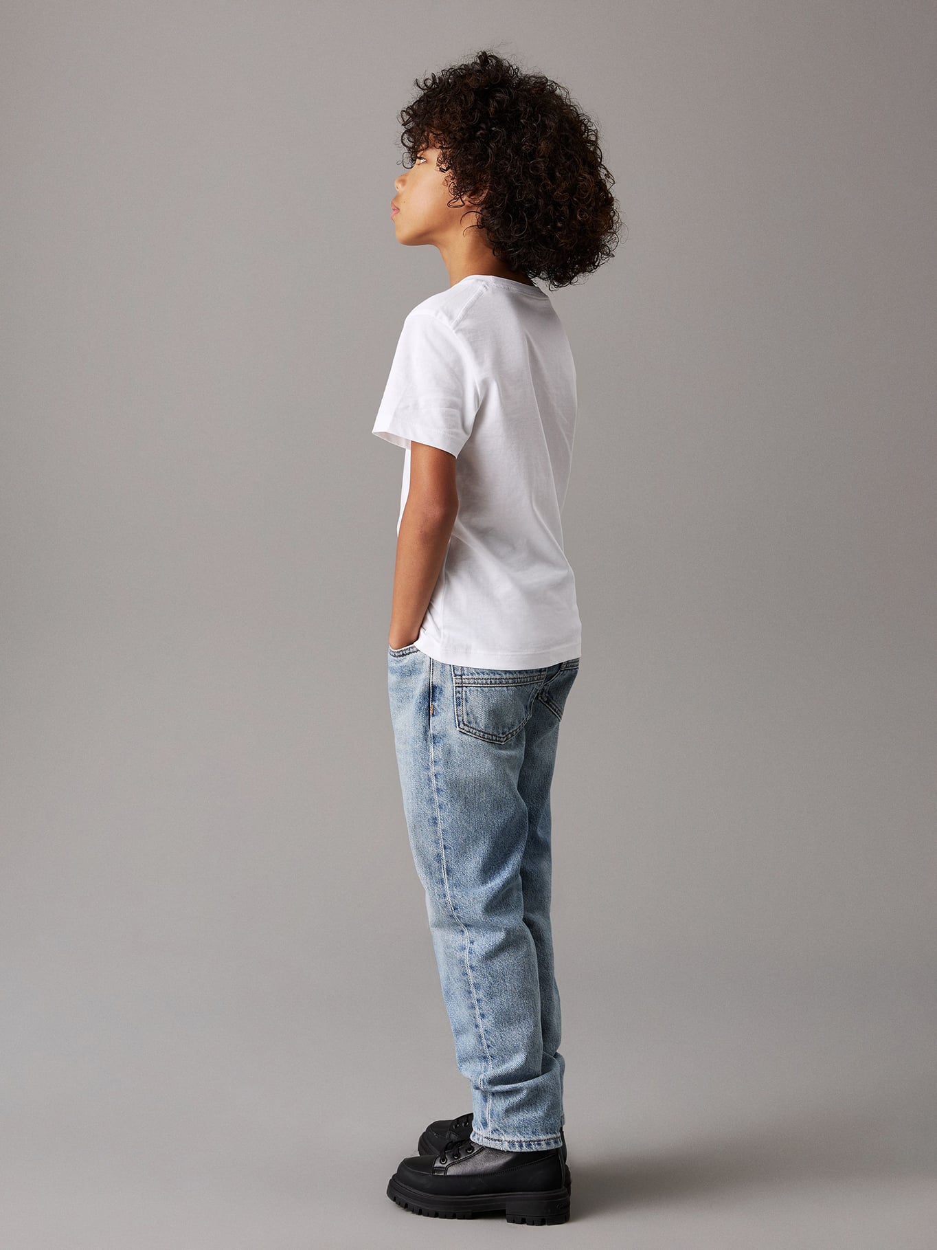 POLERA NIÑO CK MONOGRAM - 6