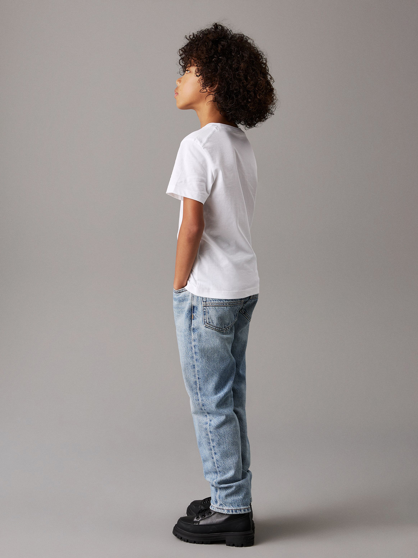POLERA NIÑO CK MONOGRAM - 6