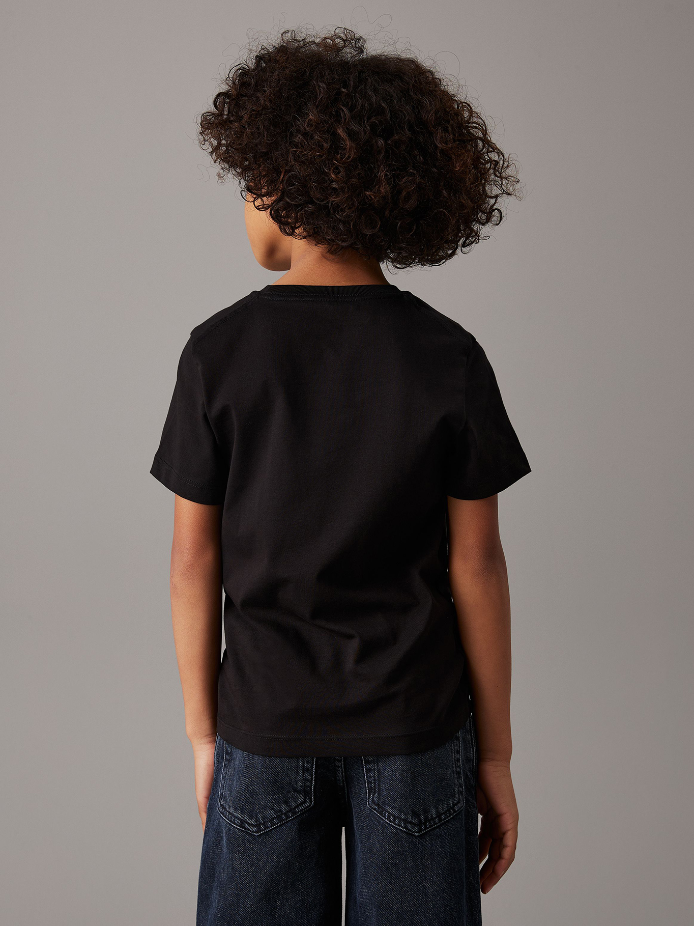 POLERA NIÑO CK MONOGRAM - 5