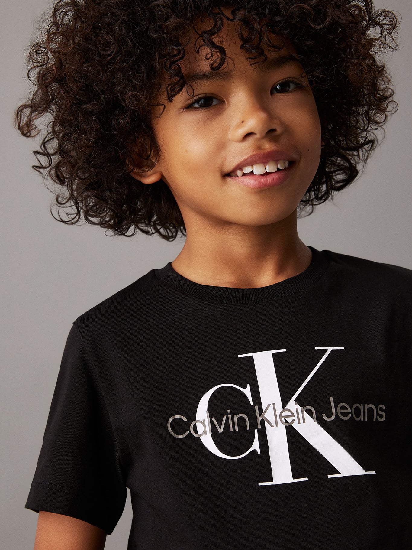 POLERA NIÑO CK MONOGRAM - 7