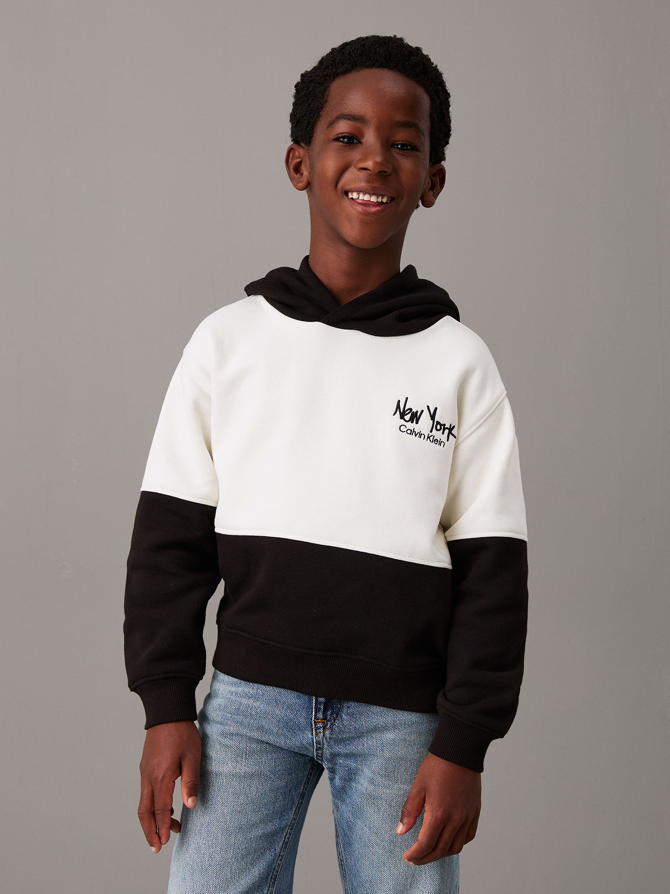 POLERON NIÑO BRUSHED FLEECE - 1