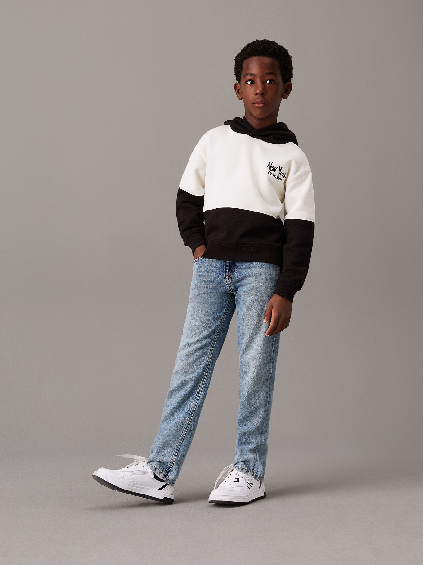 POLERON NIÑO BRUSHED FLEECE - 2