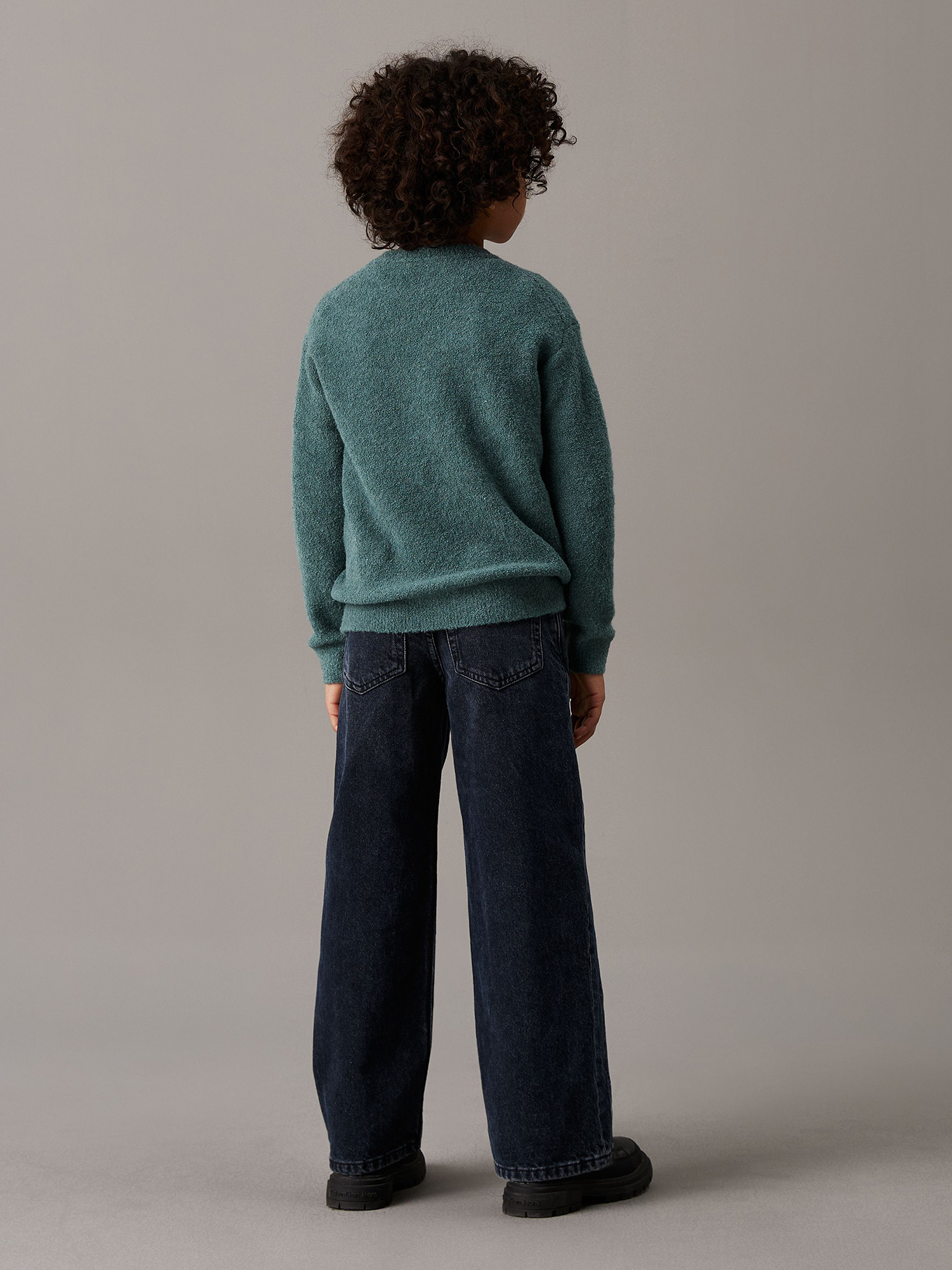 SWEATER NIÑO BOUCLE CREWNECK - 3