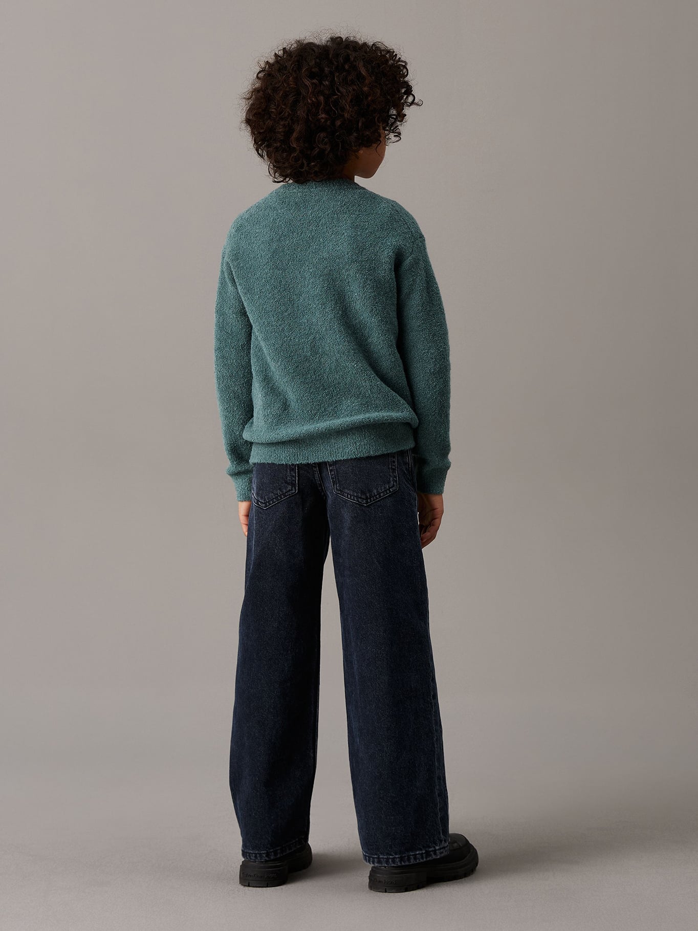 SWEATER NIÑO BOUCLE CREWNECK - 3