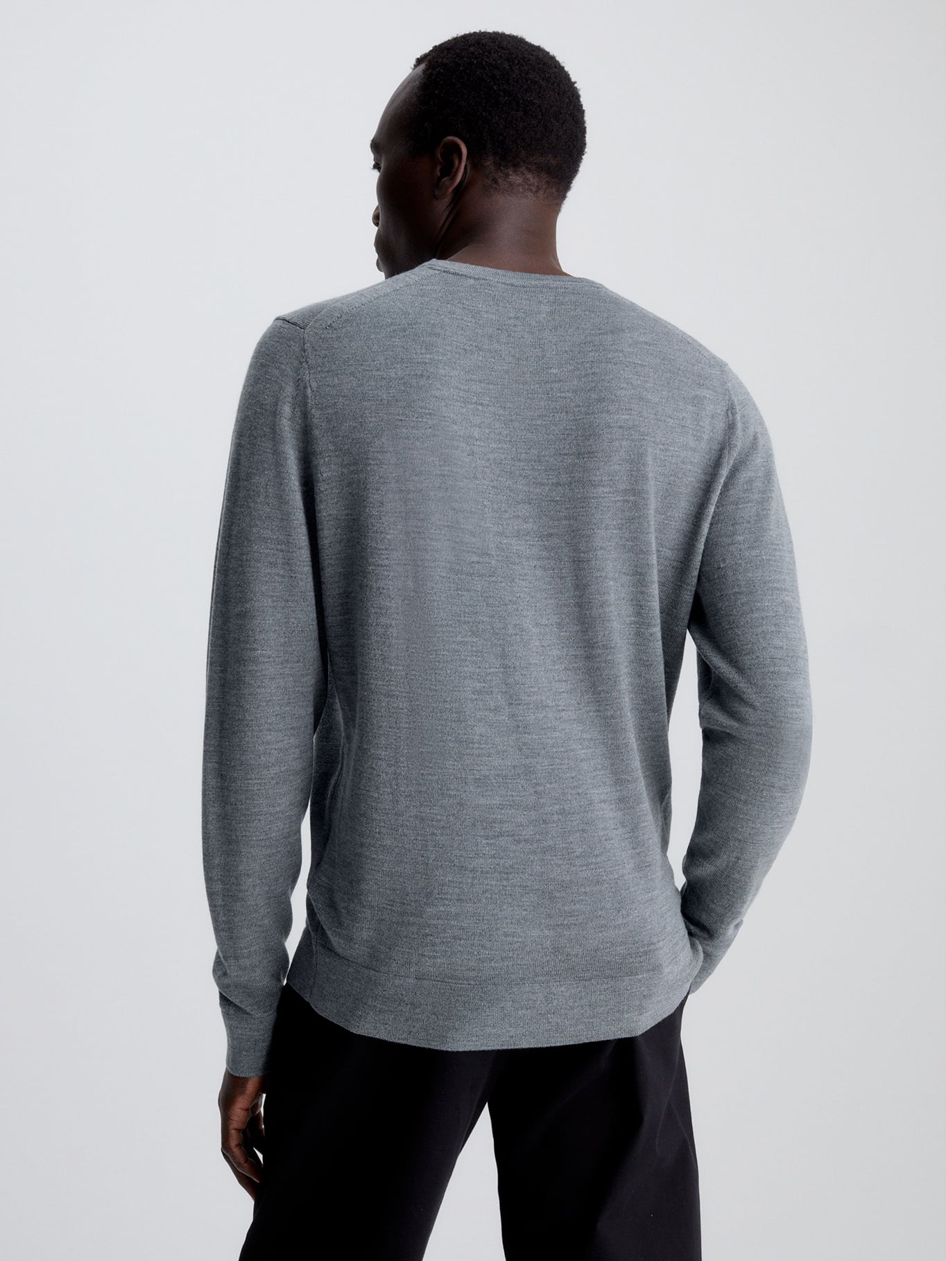 SWEATER SUPERIOR WOOL CREW NECK SWEA - 3