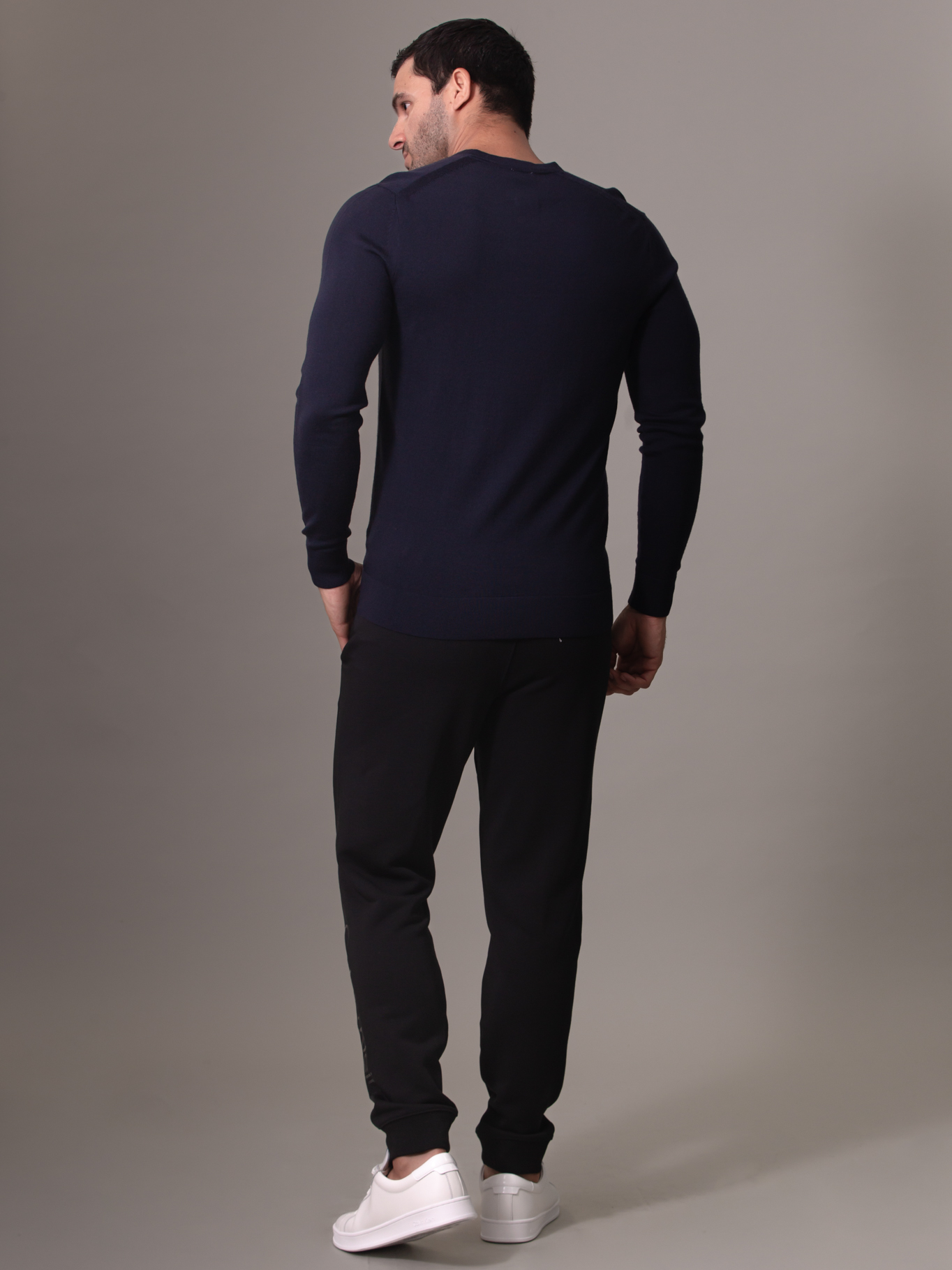 SWEATER MERINO VNECK SWEATER - 3