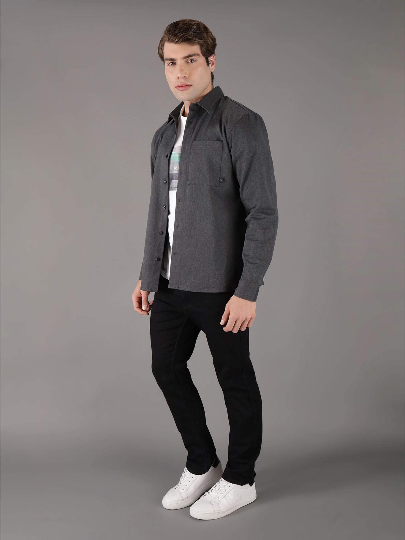 CAMISA UTILITY MELANGE - 2