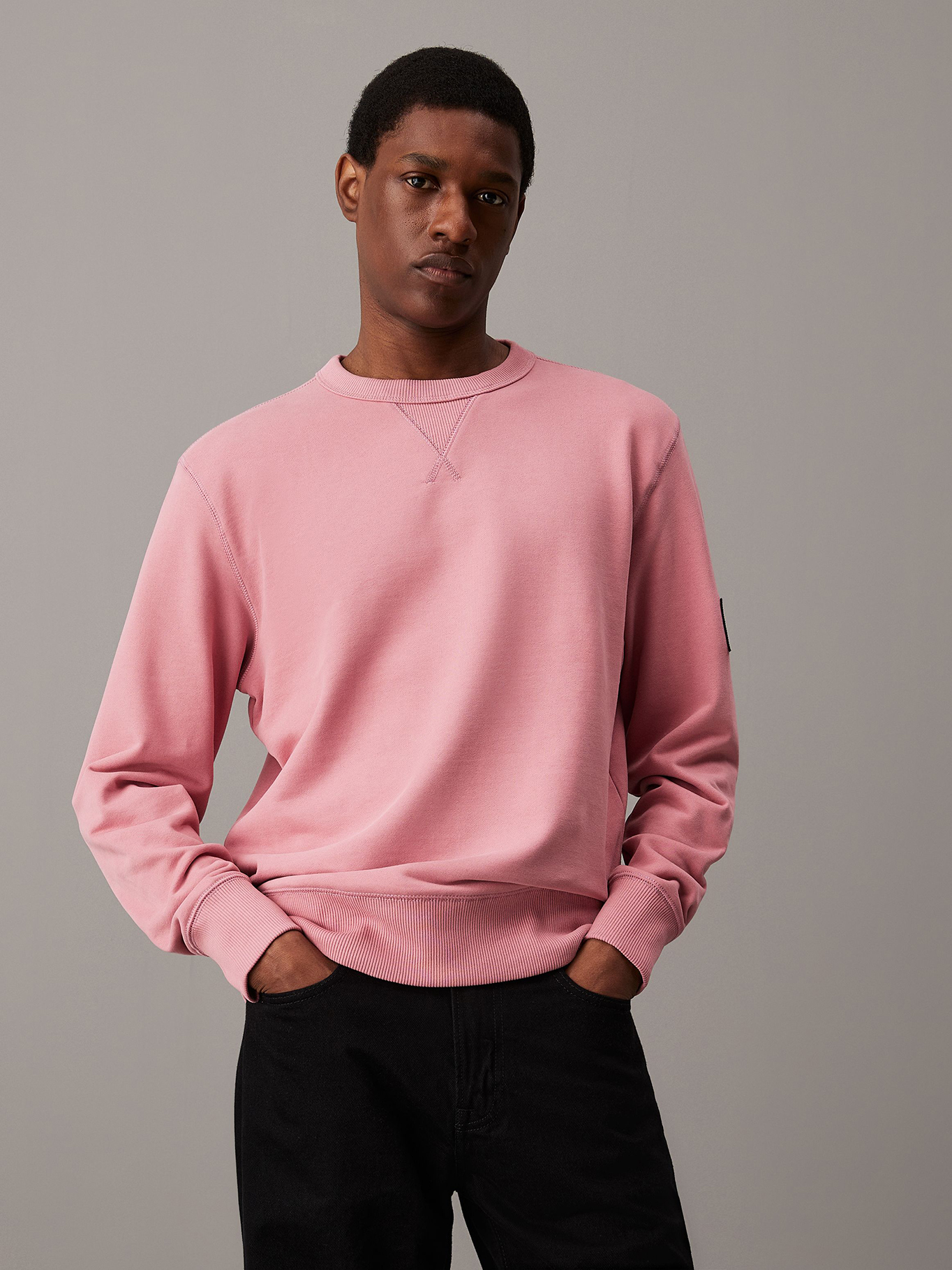 POLERON BADGE CREW NECK - 1