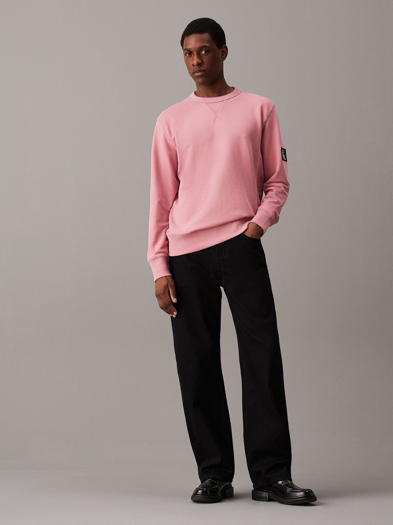 POLERON BADGE CREW NECK - 2