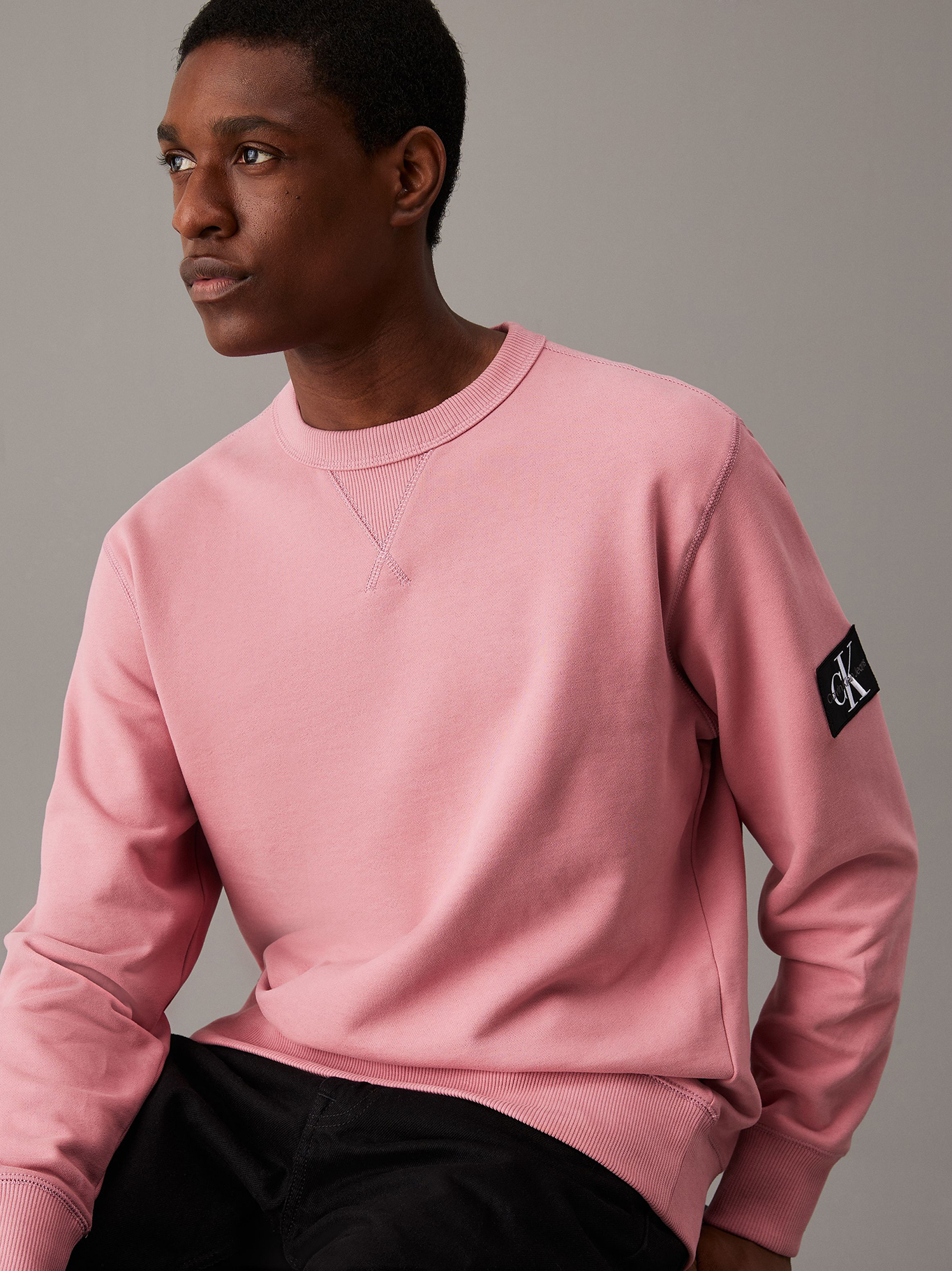 POLERON BADGE CREW NECK - 4
