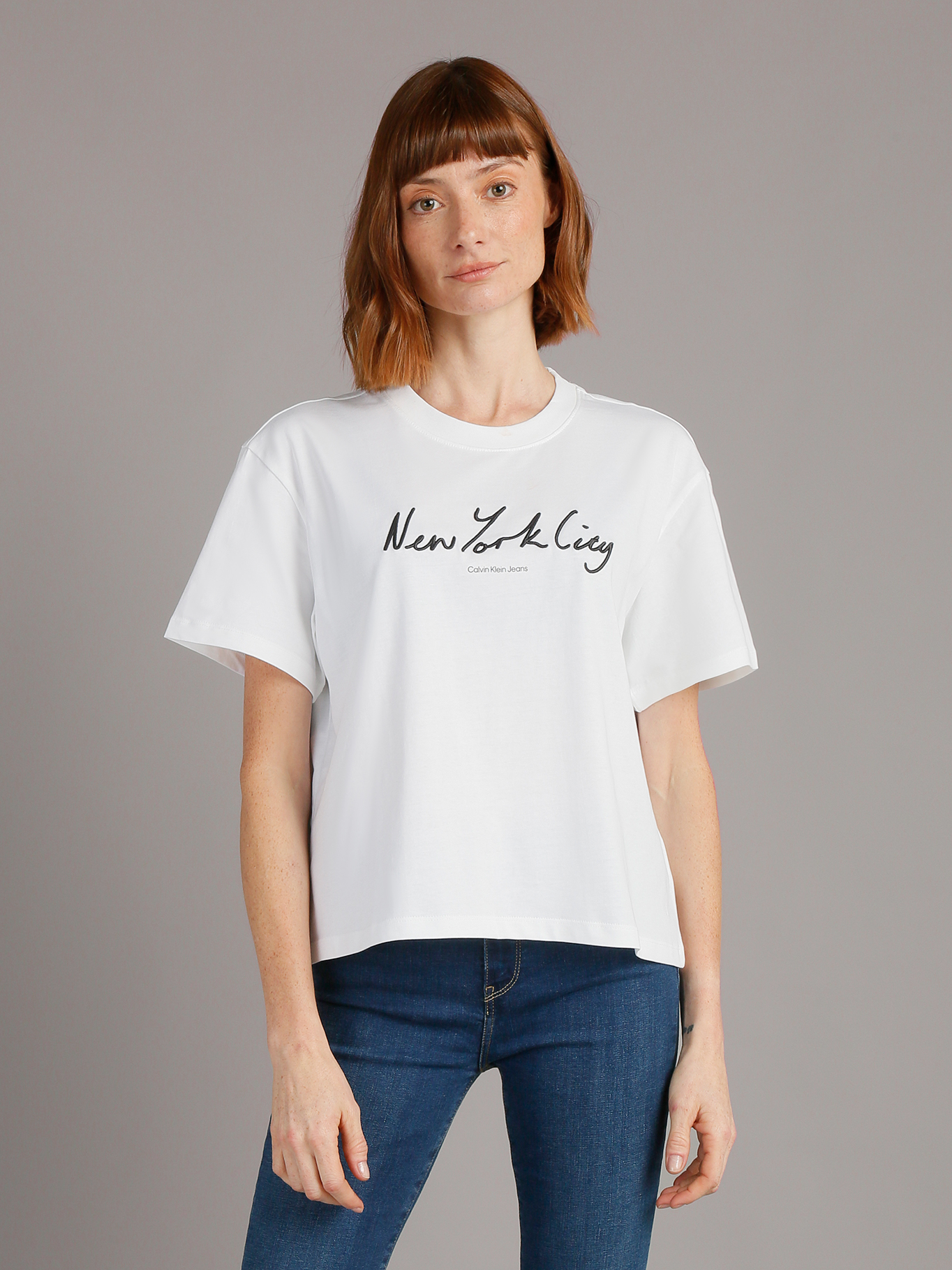 POLERA EMBROIDERED NYC RELAXED - 1