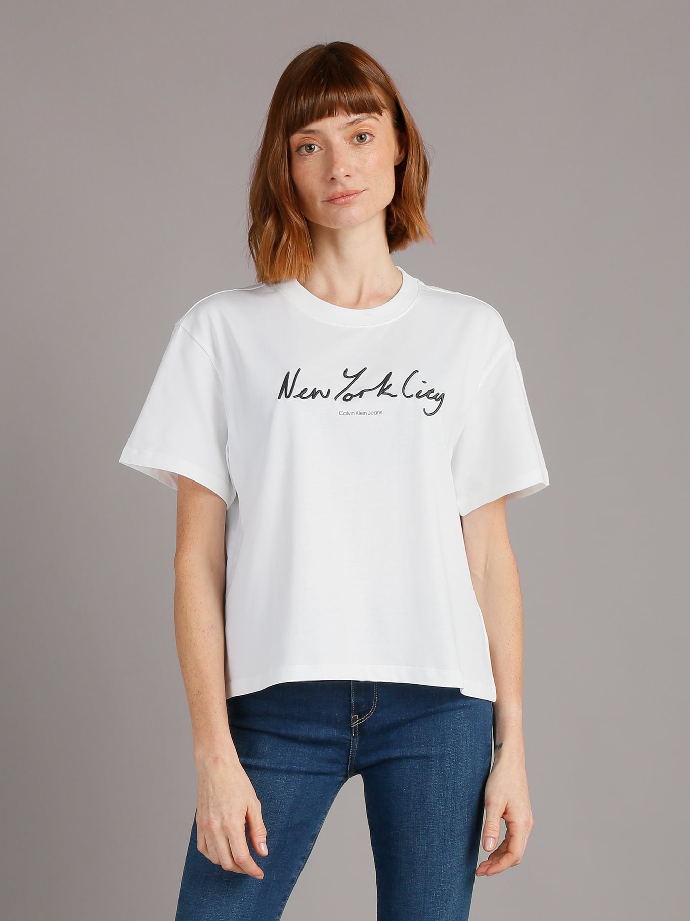 POLERA EMBROIDERED NYC RELAXED - 1