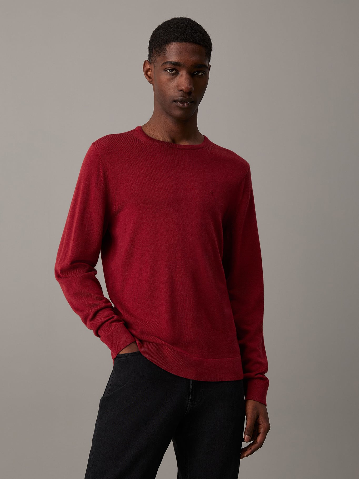 SWEATER MERINO RWS CREW NECK SWEATER - 1
