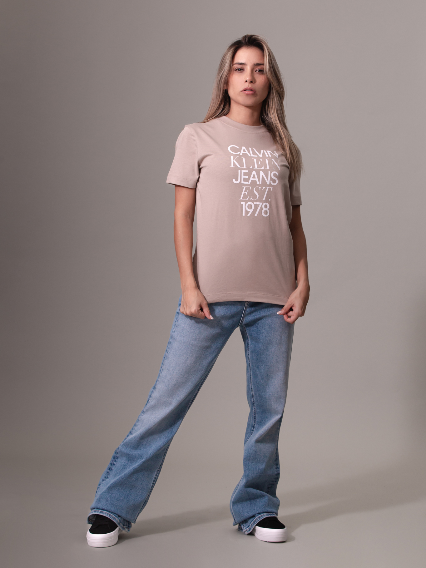 POLERA MIXED LOGO REGULAR - 2