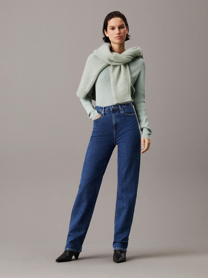JEANS HIGH RISE STRAIGHT - 1