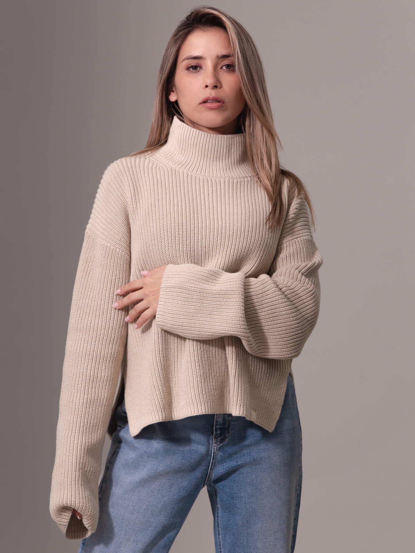 SWEATER CHUNKY LOOSE - 4