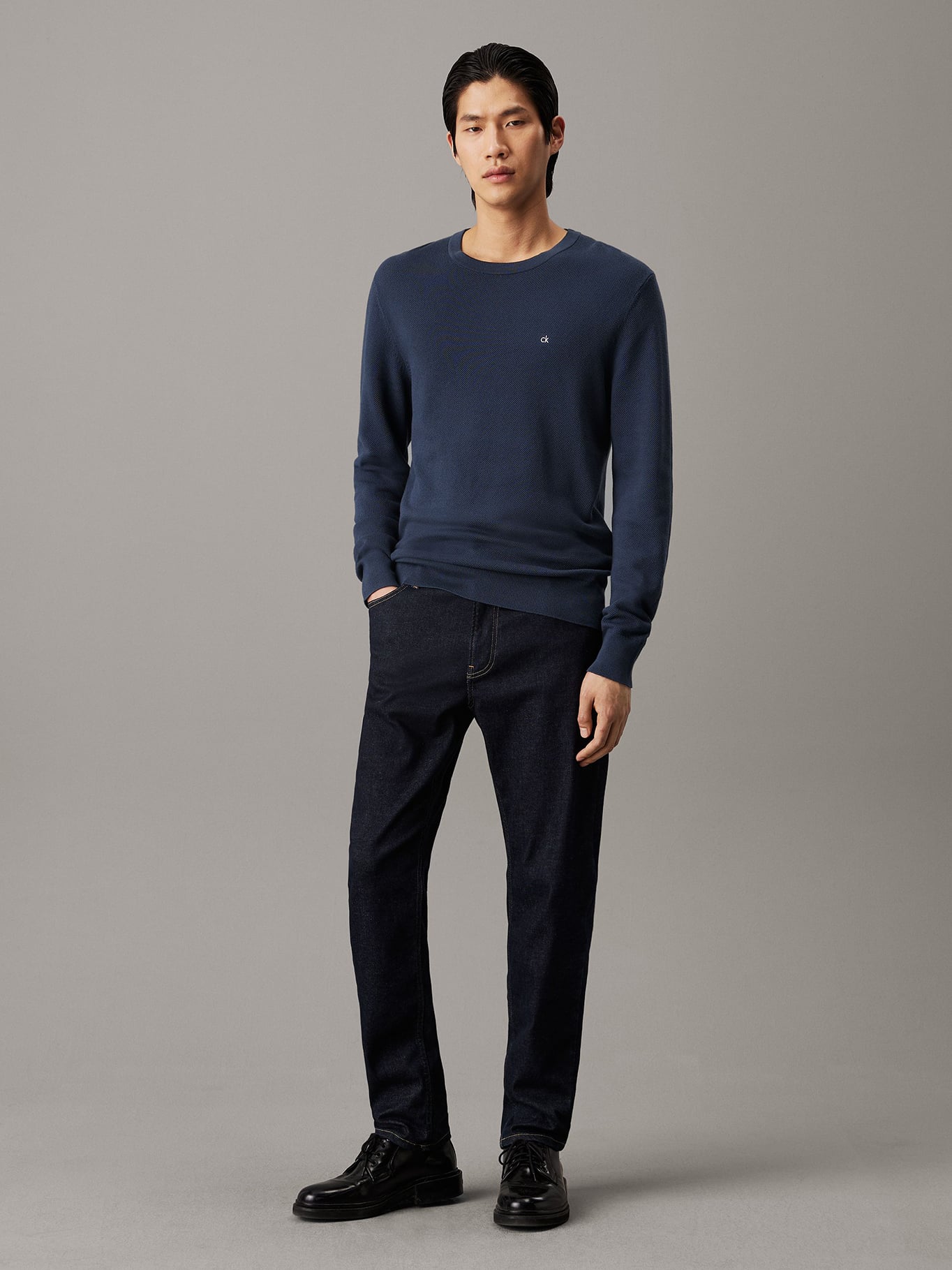 SWEATER MICRO PIQUE STRUCTURE SWEATER - 2