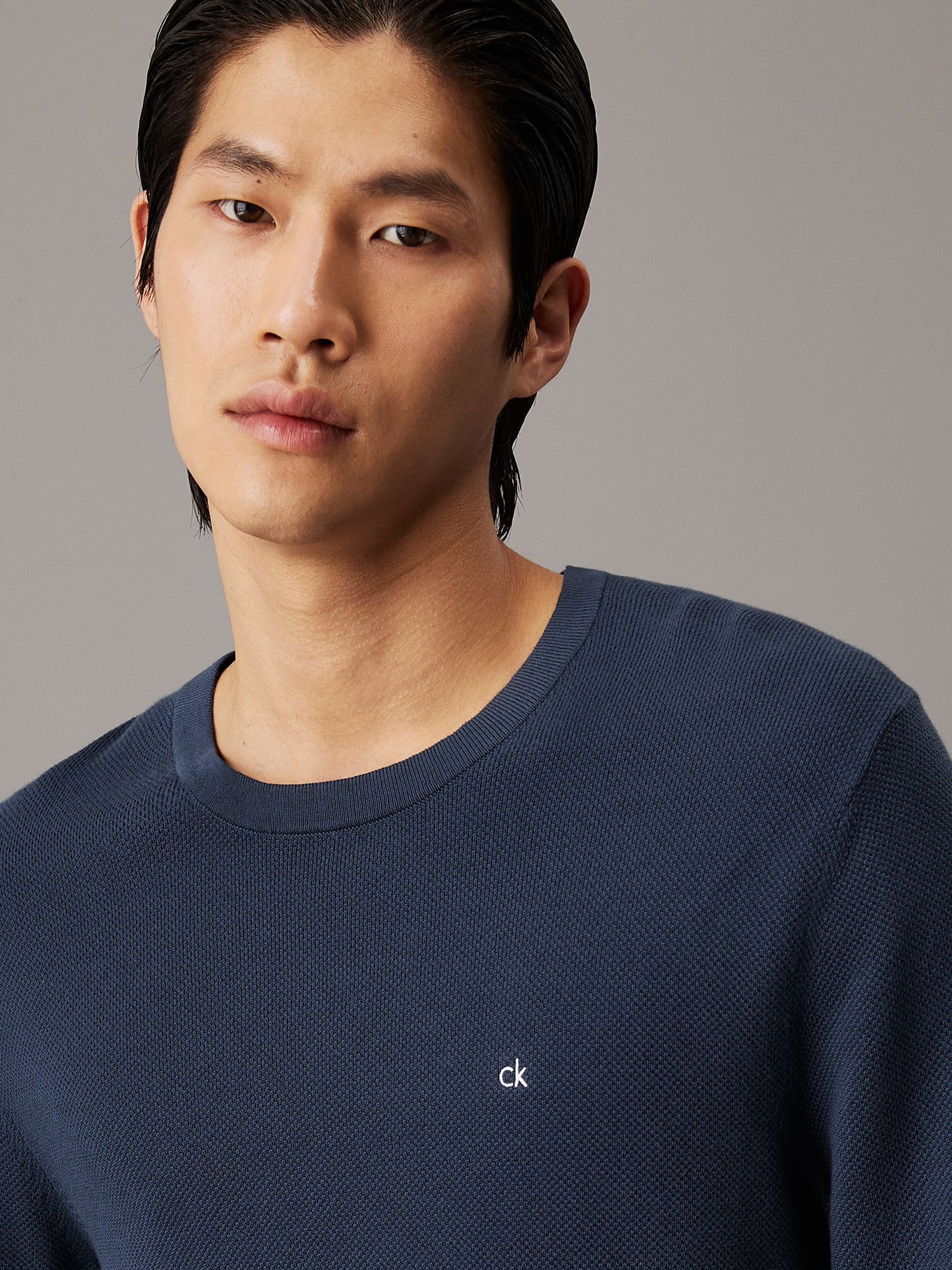 SWEATER MICRO PIQUE STRUCTURE SWEATER - 4
