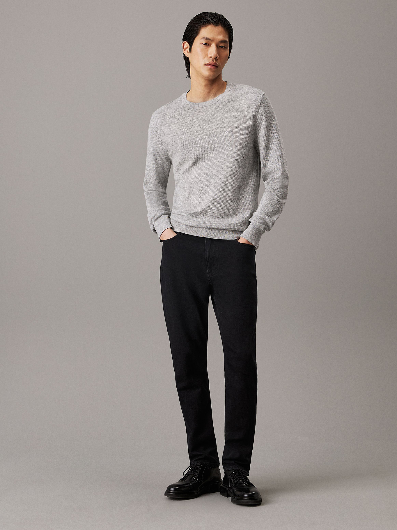 SWEATER MICRO PIQUE STRUCTURE SWEATER - 2