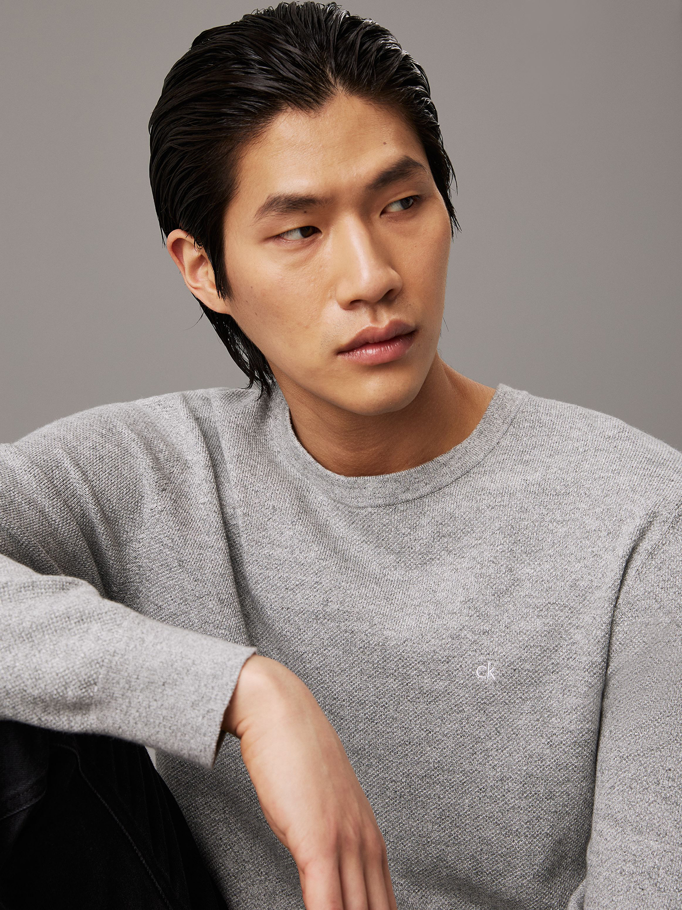 SWEATER MICRO PIQUE STRUCTURE SWEATER - 4