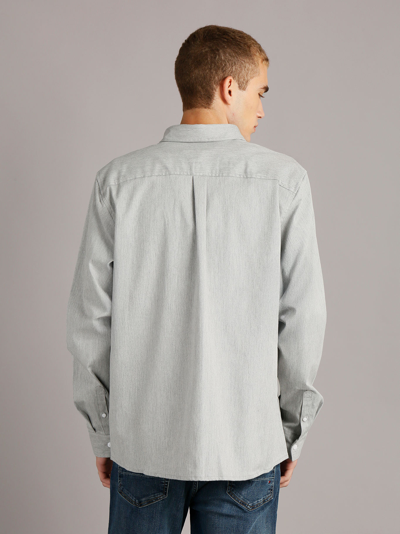 CAMISA UTILITY MELANGE - 4