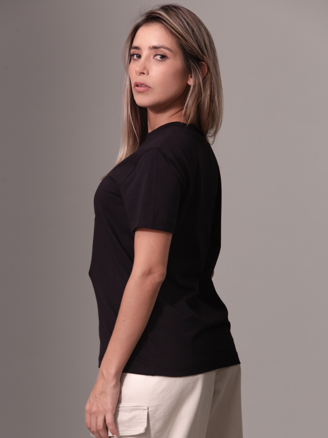 POLERA MIXED LOGO REGULAR - 4