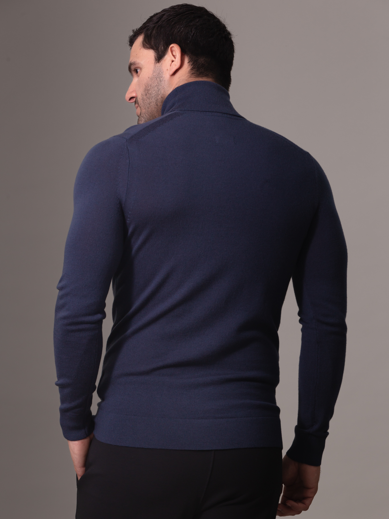 SWEATER MERINO RWS TURTLE NECK - 4