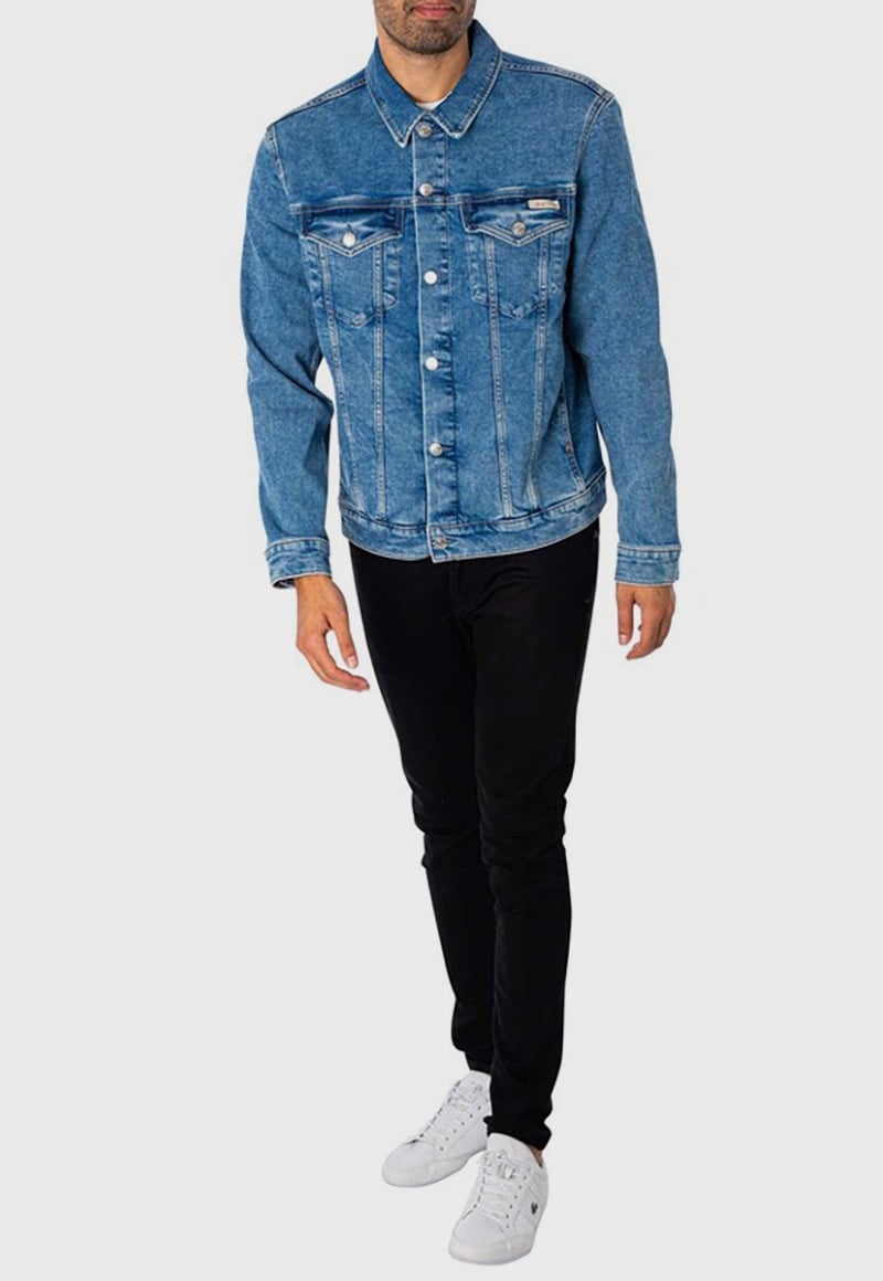 CHAQUETA SLIM DENIM - 2
