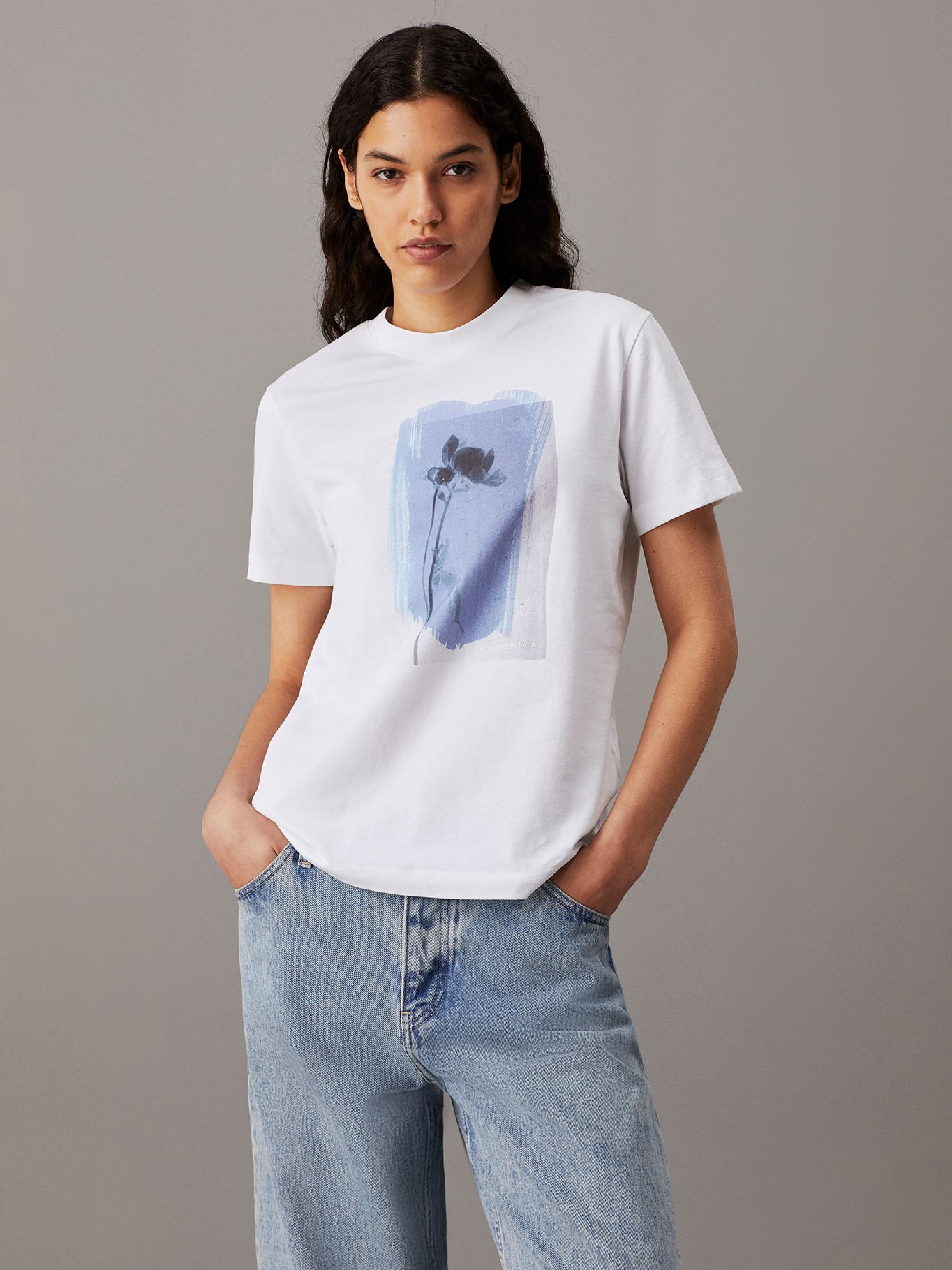 POLERA PAINTED FLORAL - 1