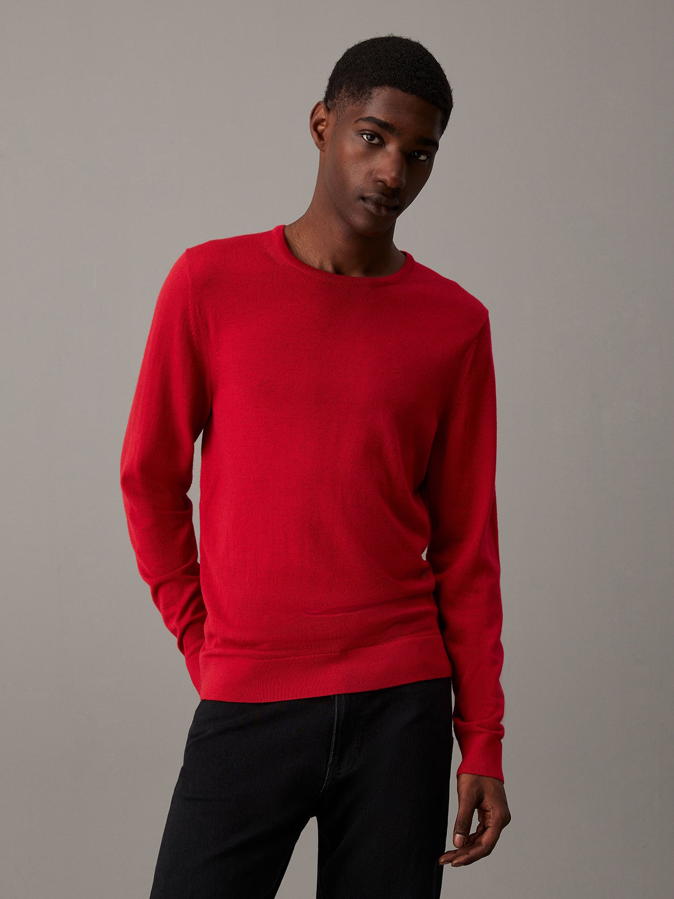 SWEATER MERINO RWS CREW NECK SWEATER - 1