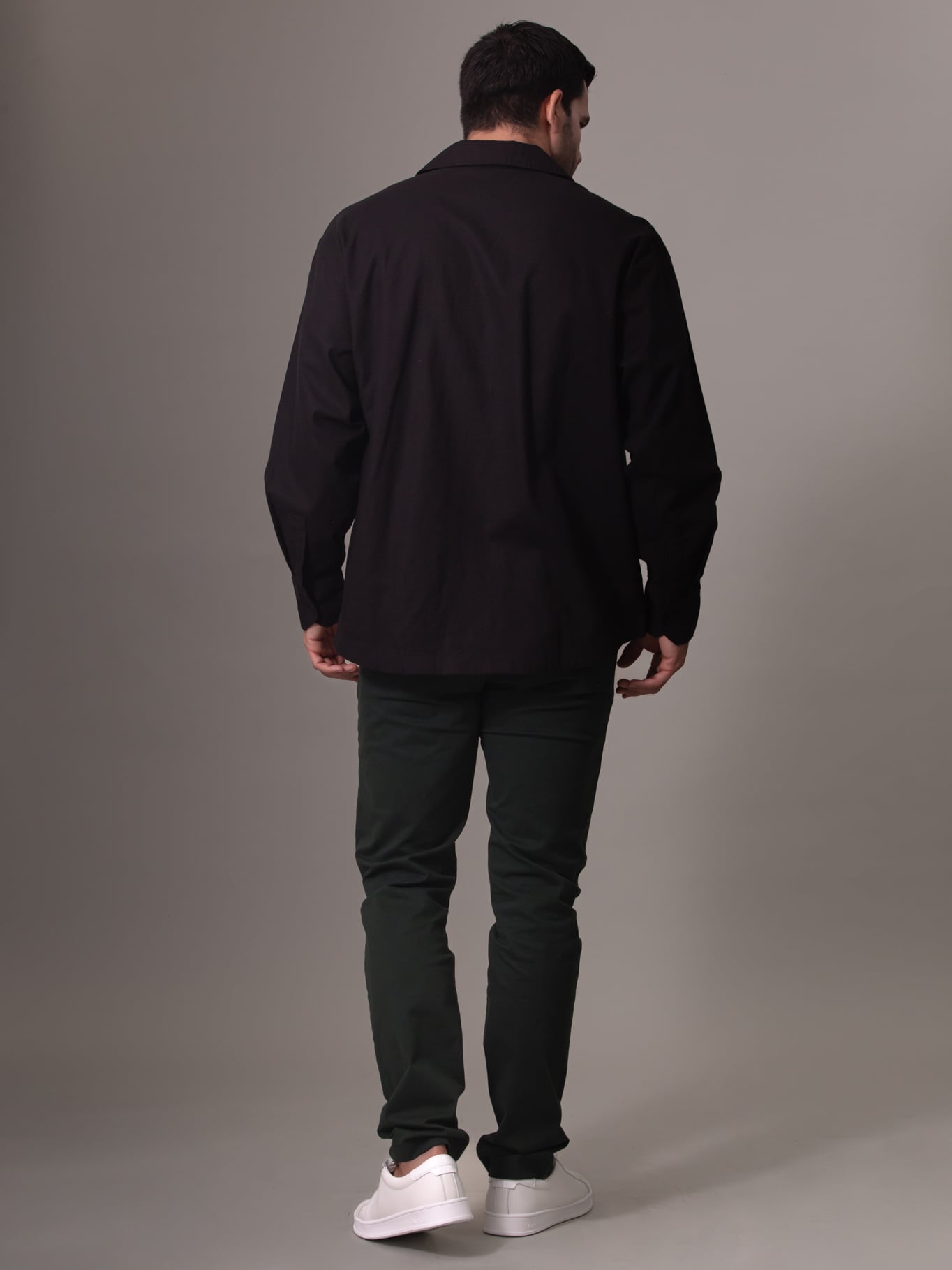 CAMISA DE LINO MANGAS LARGAS - 3
