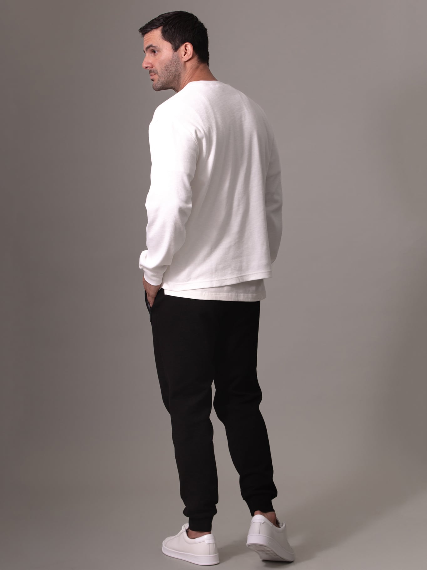 POLERA LS SLUB RIB - 3