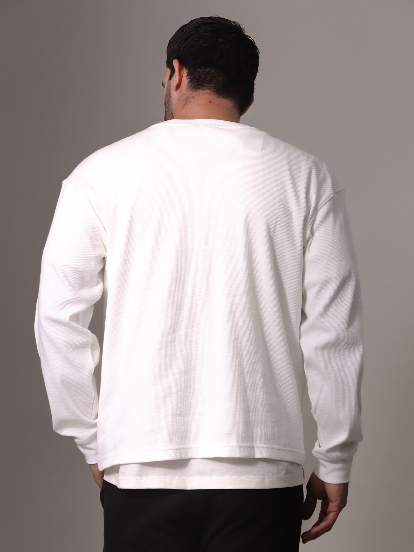 POLERA LS SLUB RIB - 4
