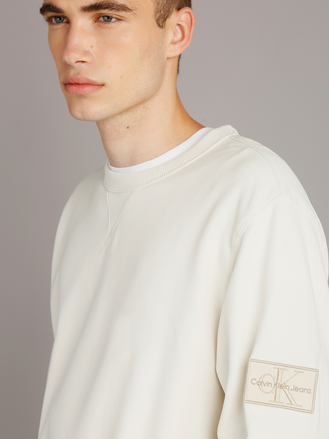 POLERON BADGE CREW NECK - 5