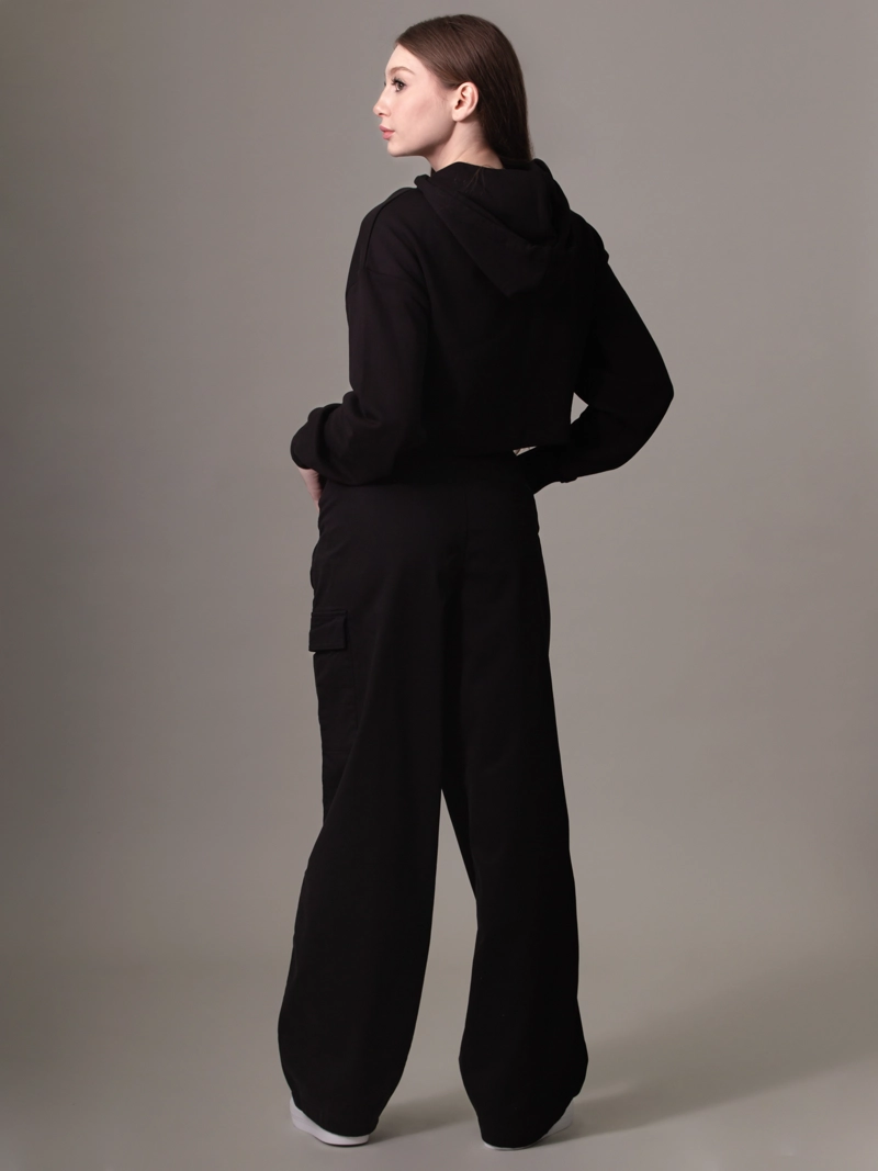 PANTALON CARGO BRUSHED COTTON - 3