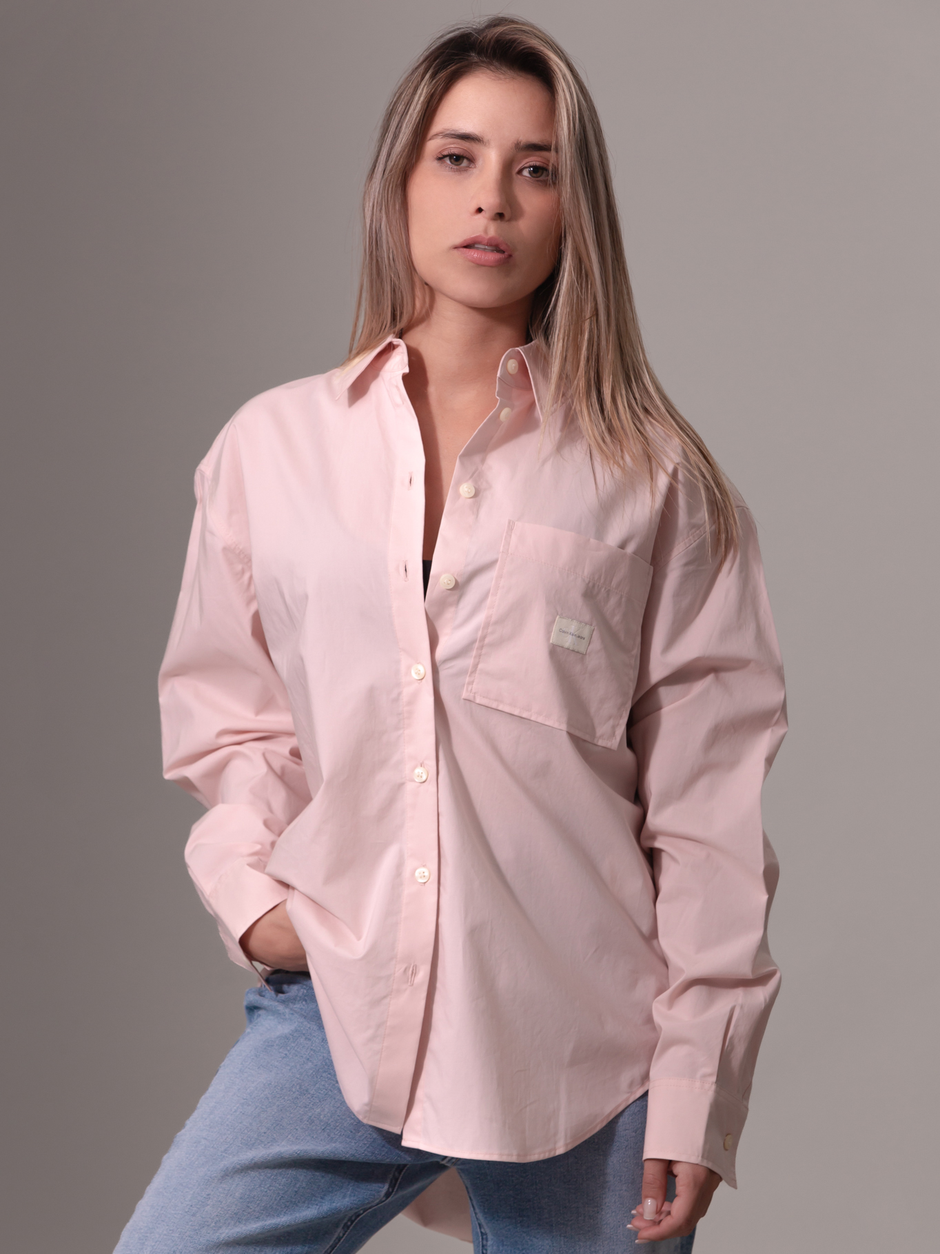 CAMISA WOVEN LABEL RELAXED - 1