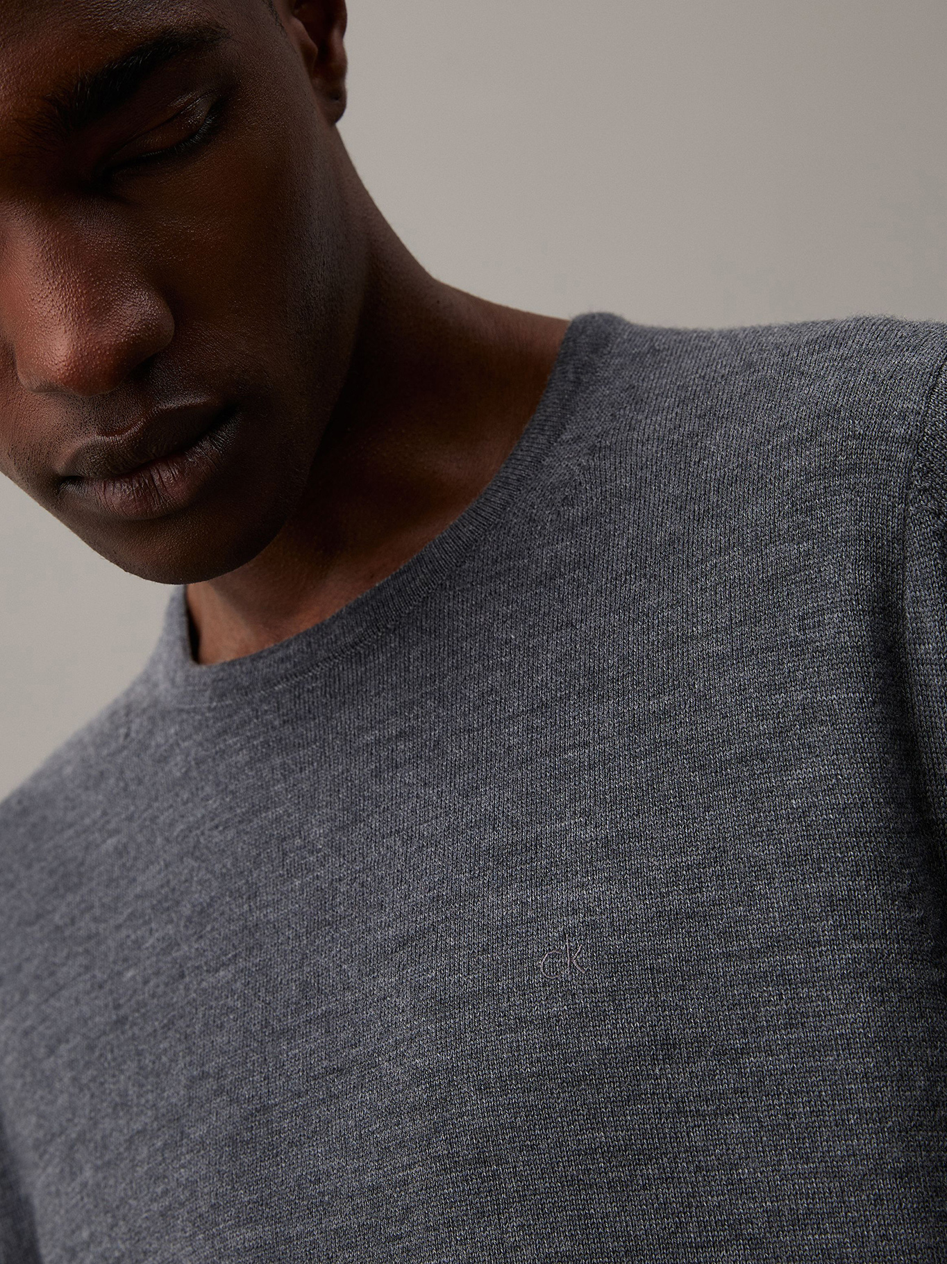 SWEATER SUPERIOR WOOL CREW NECK SWEA - 4