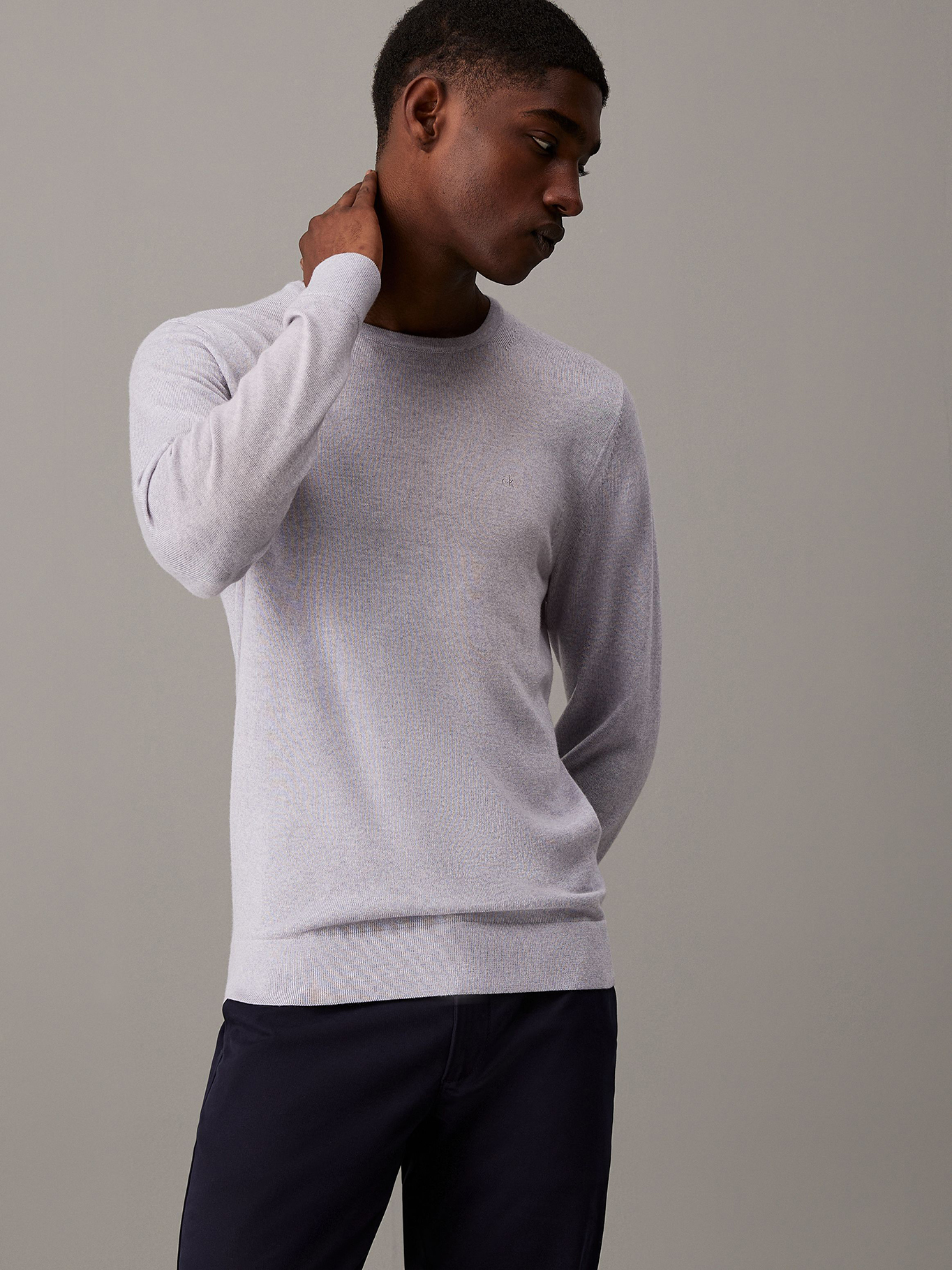 SWEATER MERINO RWS CREW NECK SWEATER - 1