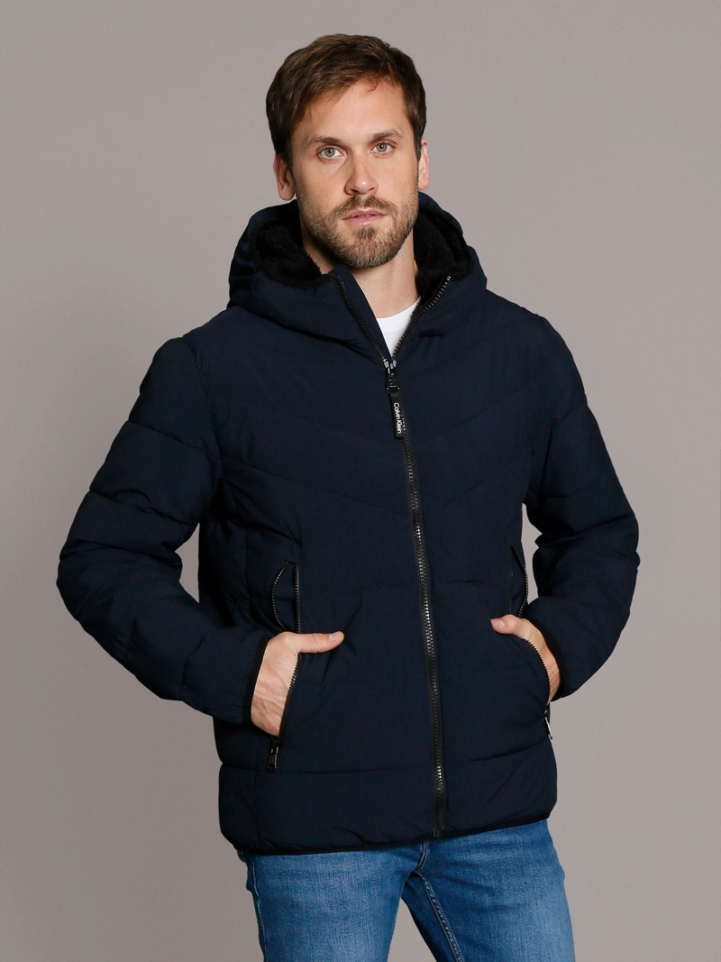 PARKA CON GORRO STRETCH - 1