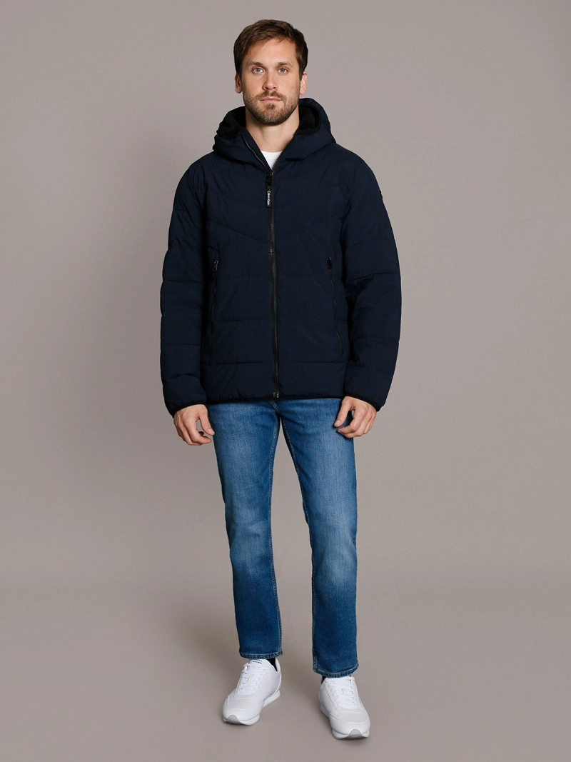 PARKA CON GORRO STRETCH - 2