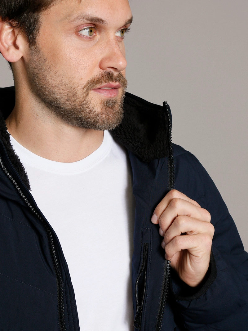 PARKA CON GORRO STRETCH - 5