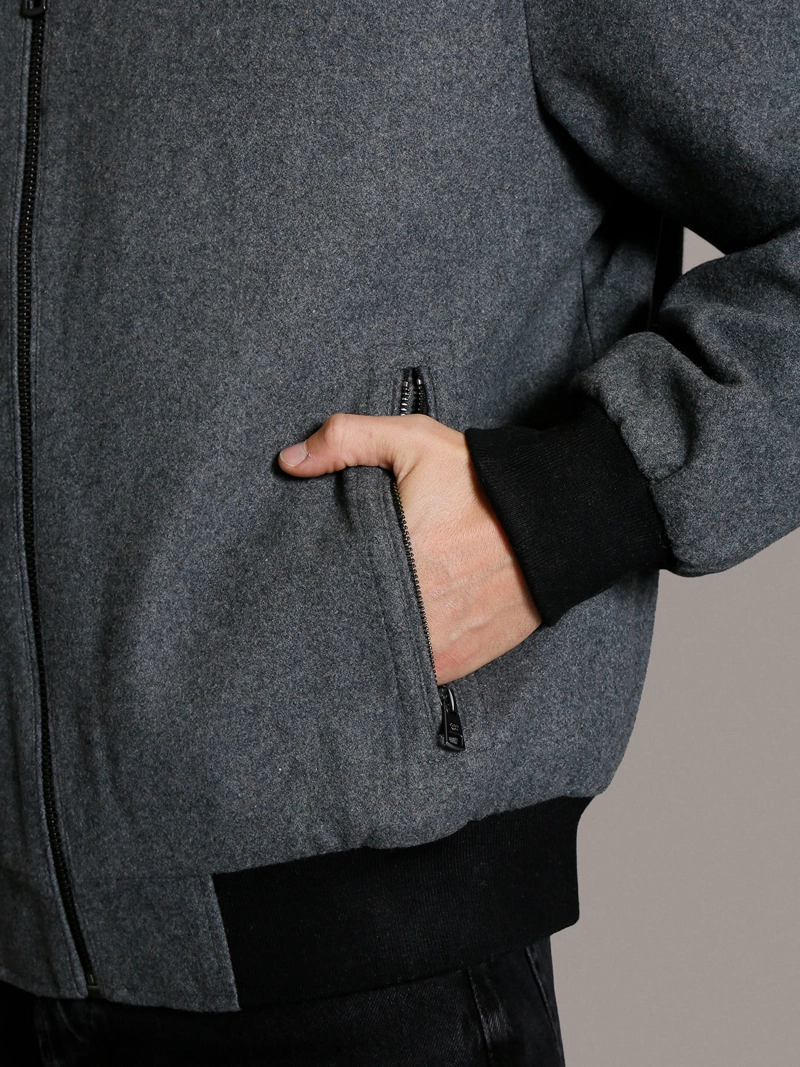 CHAQUETA WOOL BOMBER - 5